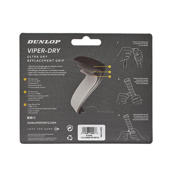 Owijka podstawowa do tenisa Dunlop Viper-Dry Grip 1szt. 2/2