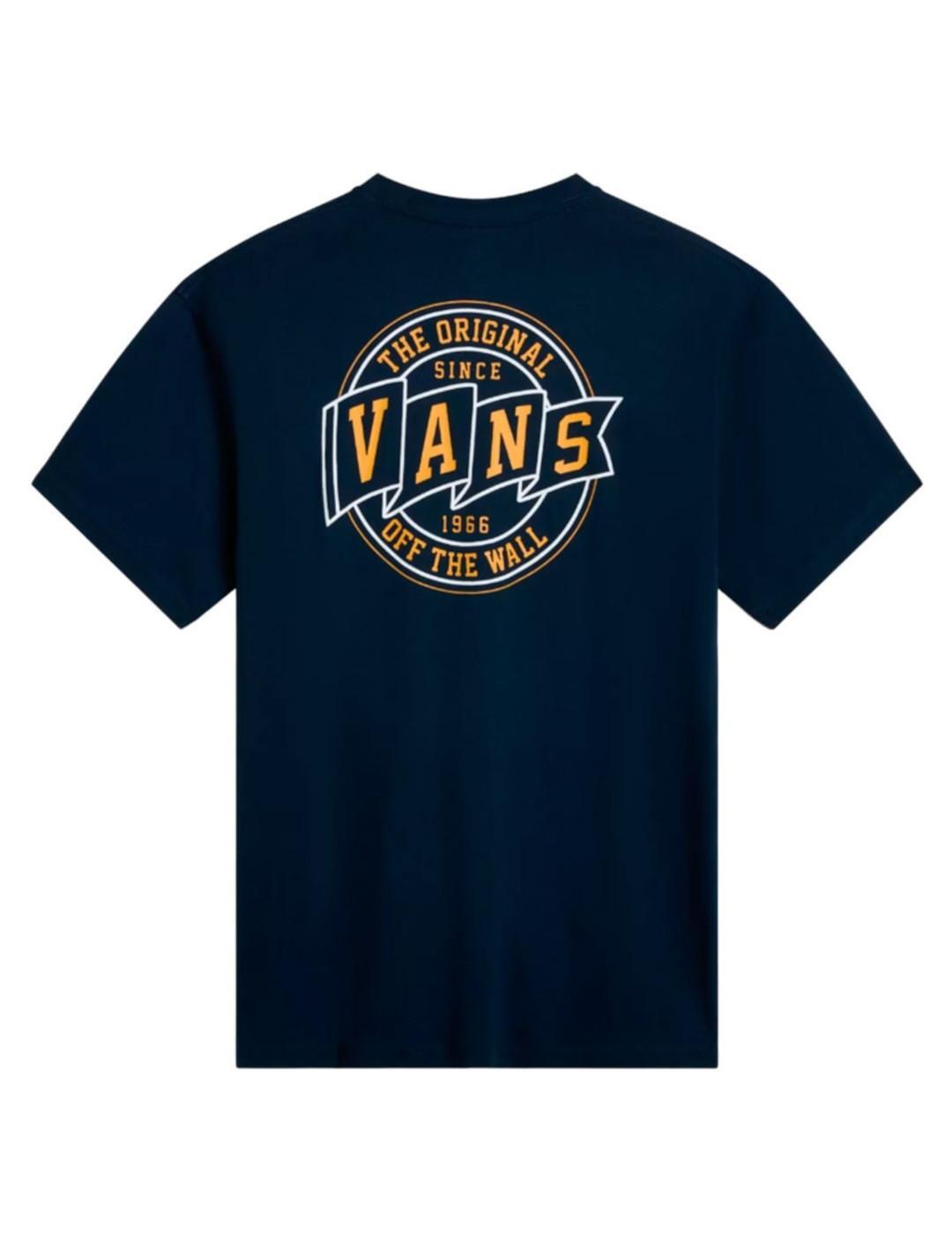 Sailing polo, shirts para Hombre Vans Og pennant Azul 2/3