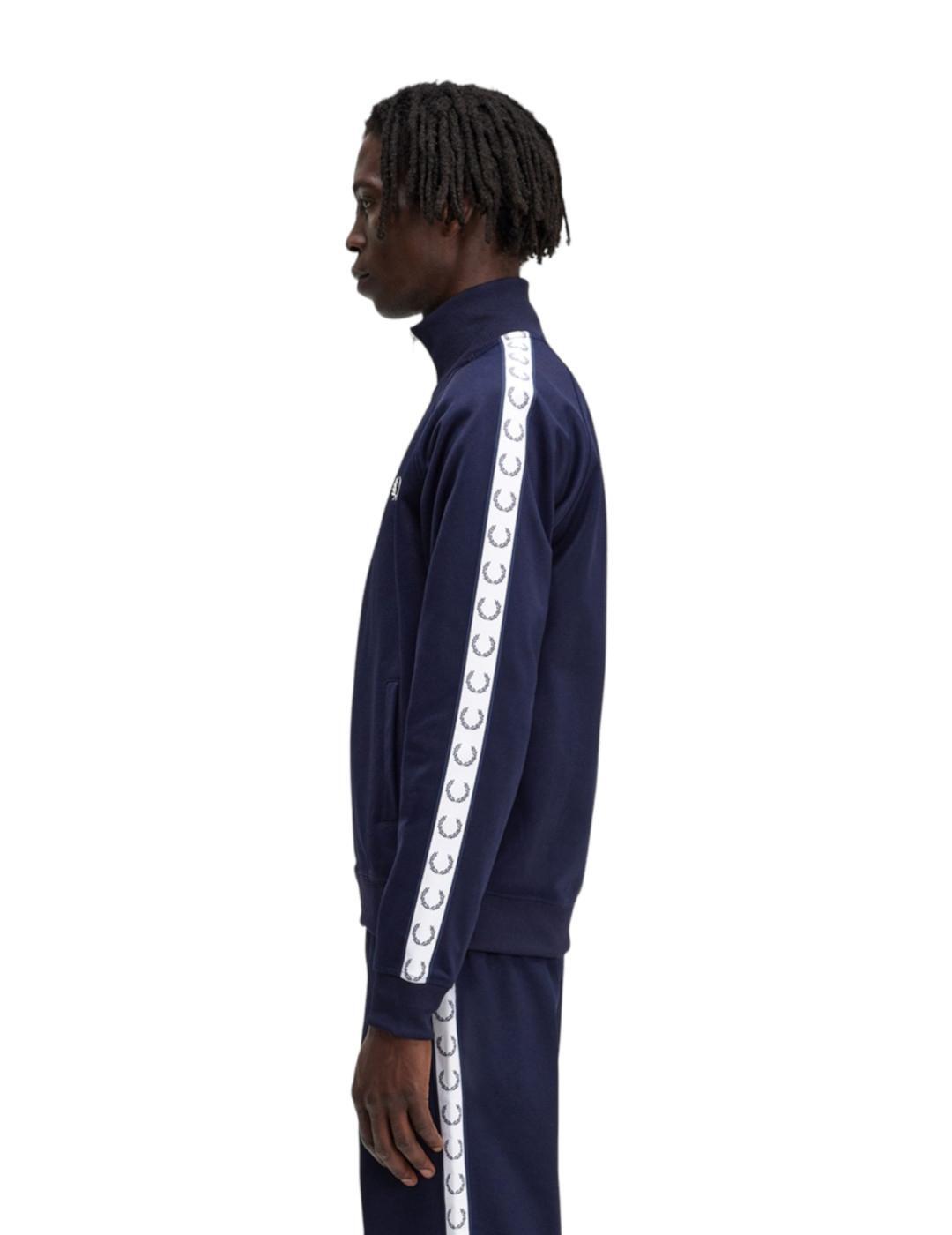 Casaco de manga comprida para homem Fred perry Azul 4/7