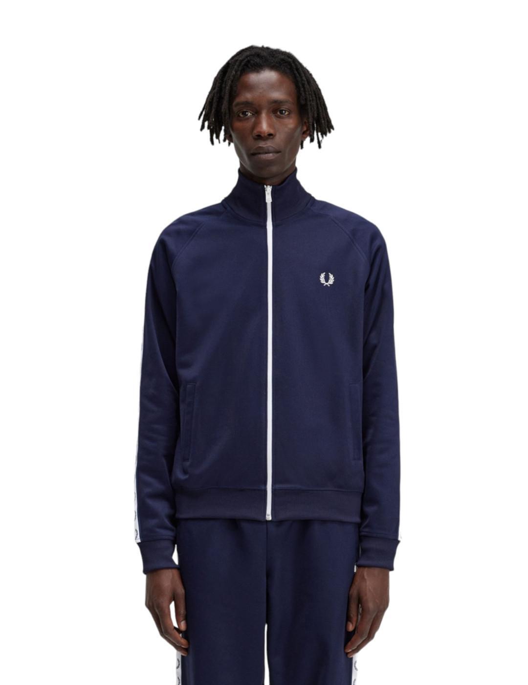 Casaco de manga comprida para homem Fred perry Azul 3/7