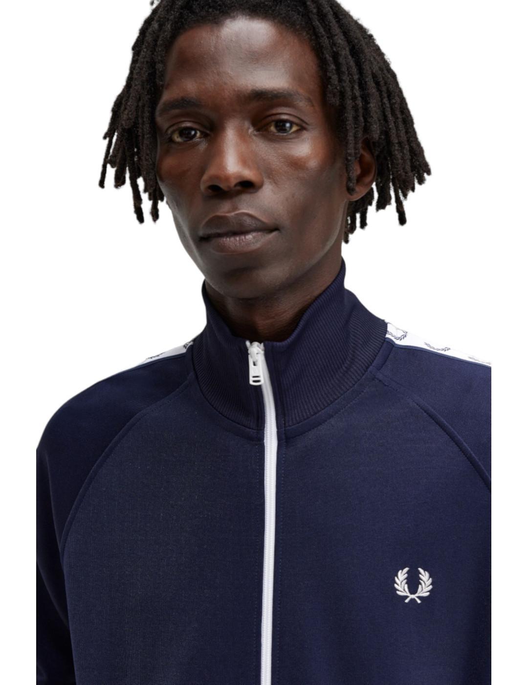 Casaco de manga comprida para homem Fred perry Azul 5/7