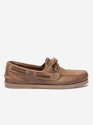 Phenis Bootsschuh Herren dunkelbraun