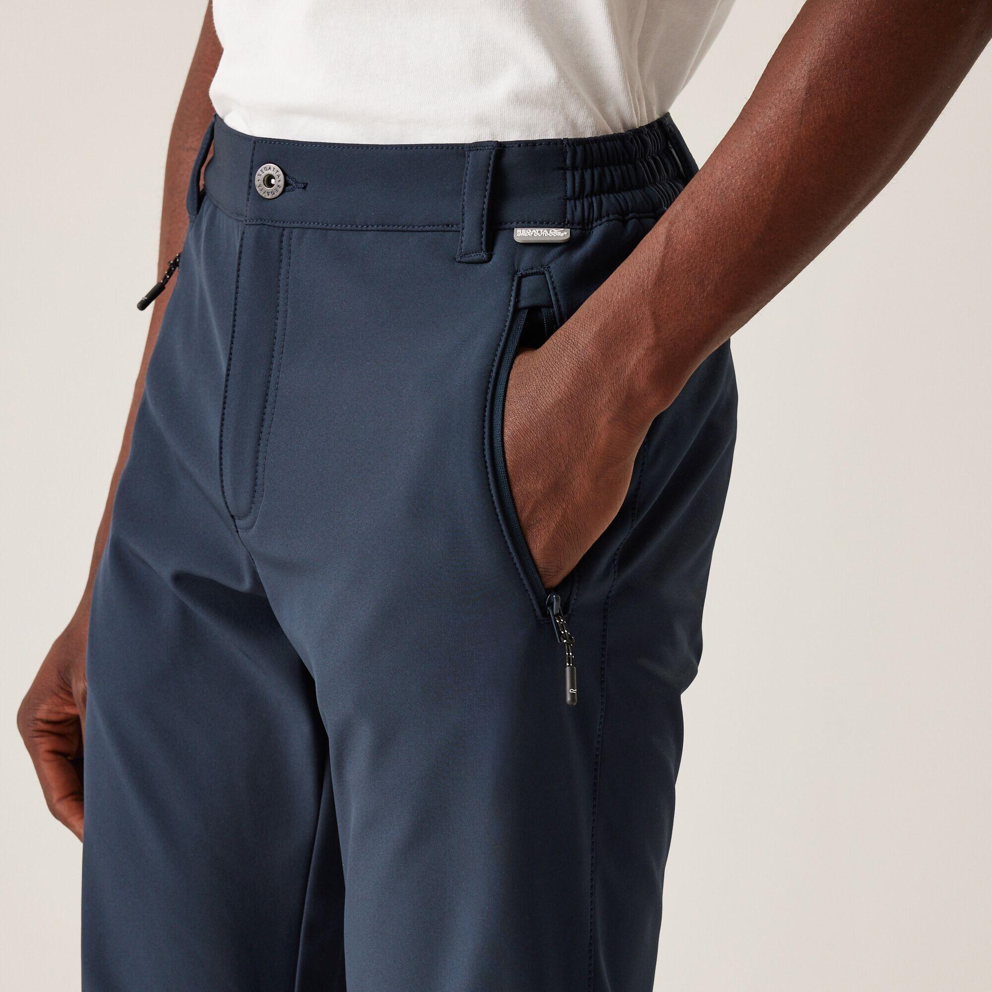 Geo Softshell II Mens Waterproof Hiking Trousers REGATTA Decathlon