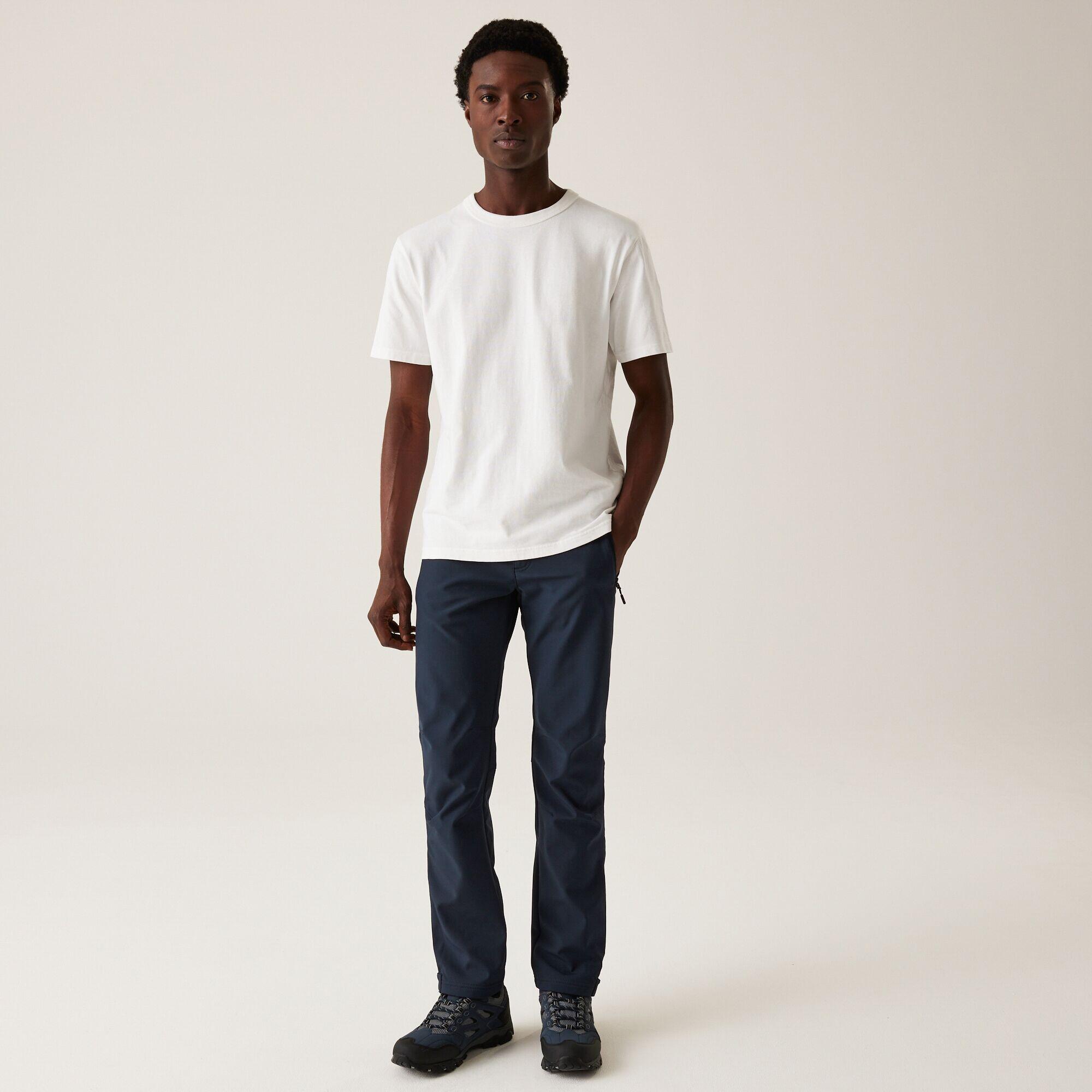 Pantalón senderismo hombre impermeables Regatta Geo Softshell II 3/7