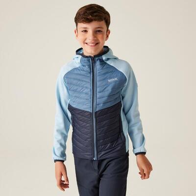 De kielder viii hybride. gewatteerde wandeljas voor kinderen