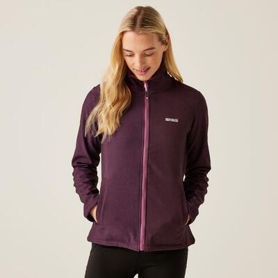 De connie v waterafstotende wandelsoftshelljas voor dames