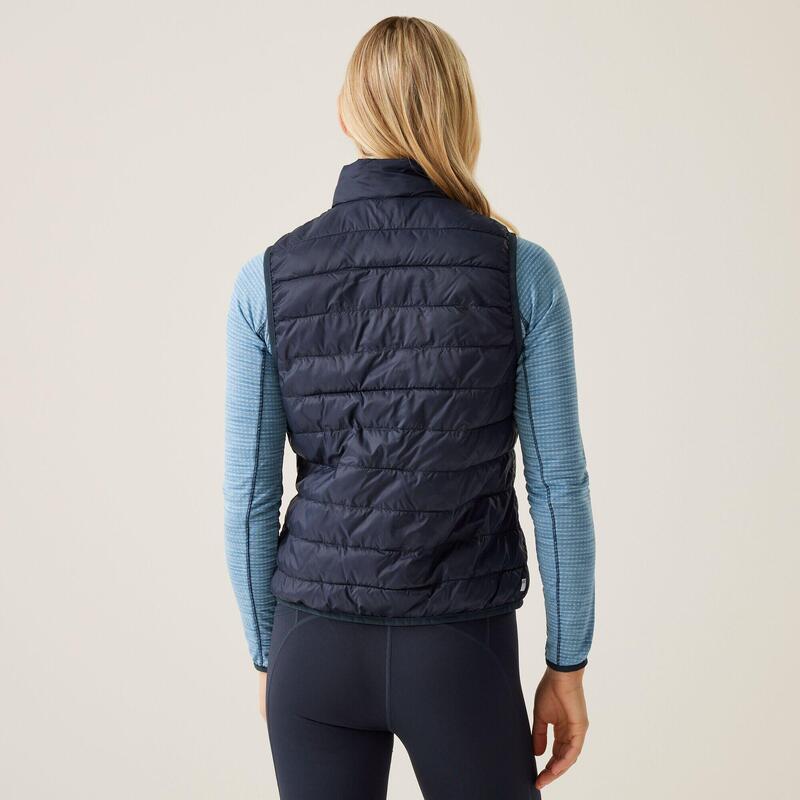 De Hillpack II waterafstotende wandelbodywarmer voor dames