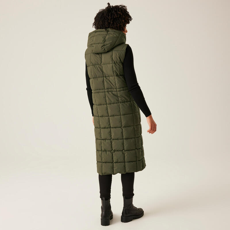 De Leandra wandelbodywarmer voor dames