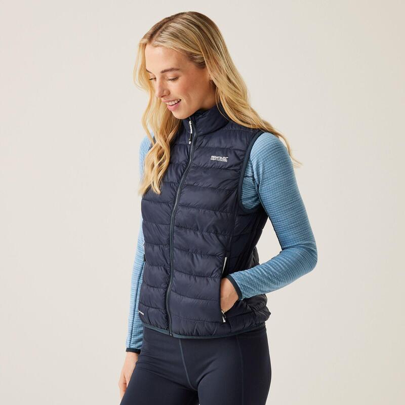 De Hillpack II waterafstotende wandelbodywarmer voor dames