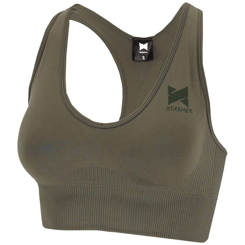 XTREME SOCKSWEAR   Xtreme Sportswear Sporttop Dames Army Green