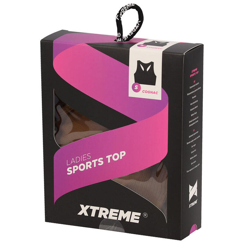 Xtreme Sportswear Sporttop Dames Cognac