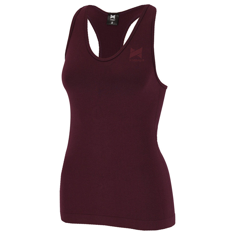 Xtreme Sportswear Sport Singlet Mujer Ciruela 1/4