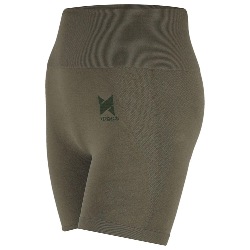XTREME SOCKSWEAR   Xtreme Sportswear Sport Shorts Dames Army Green
