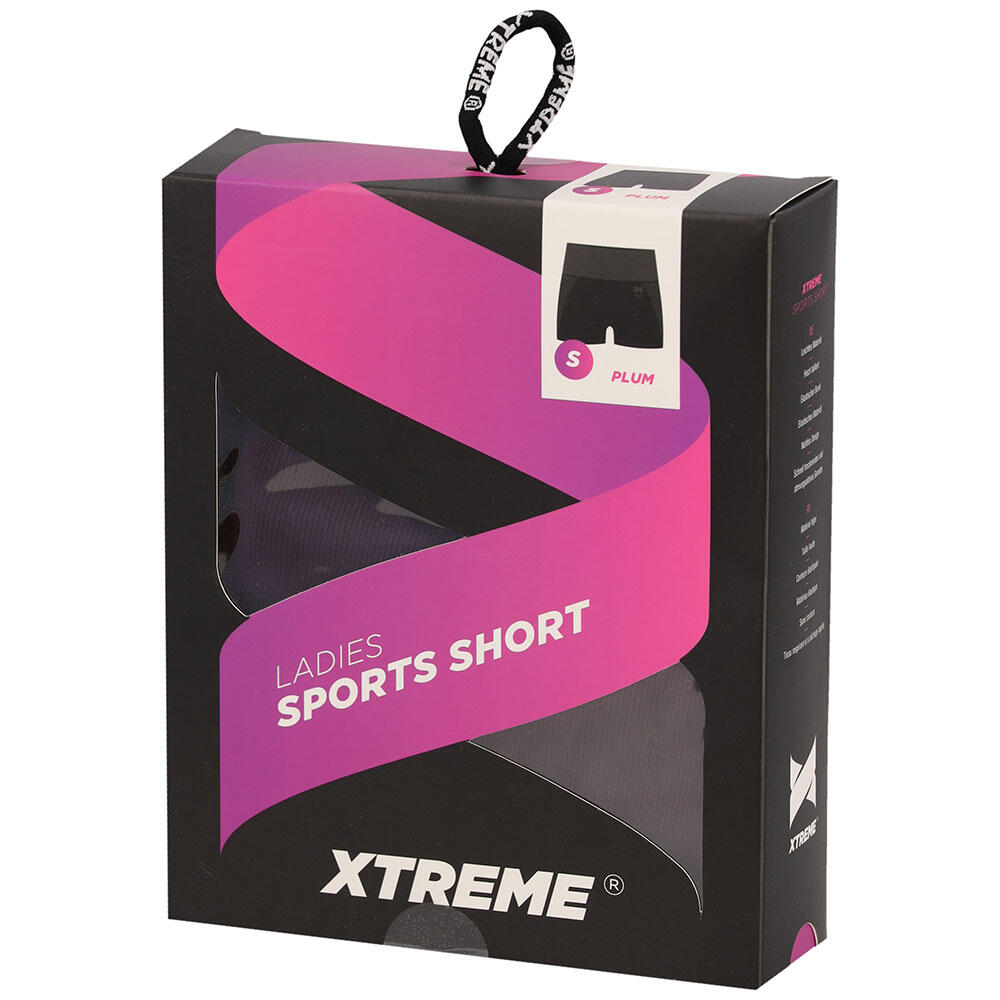 Xtreme Sportswear Sport Shorts Dames Plum 5/5