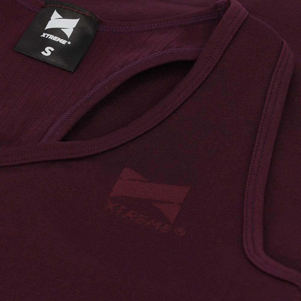 Xtreme Sportswear Sport Singlet Mujer Ciruela 3/4