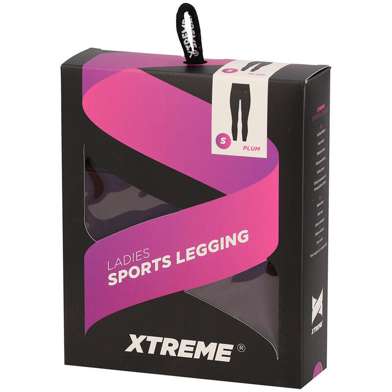 Xtreme Sportswear Mallas Deportivas Mujer Ciruela