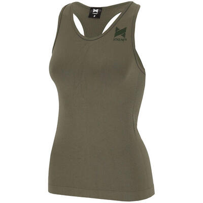 Xtreme sportswear sport singlet dames army green