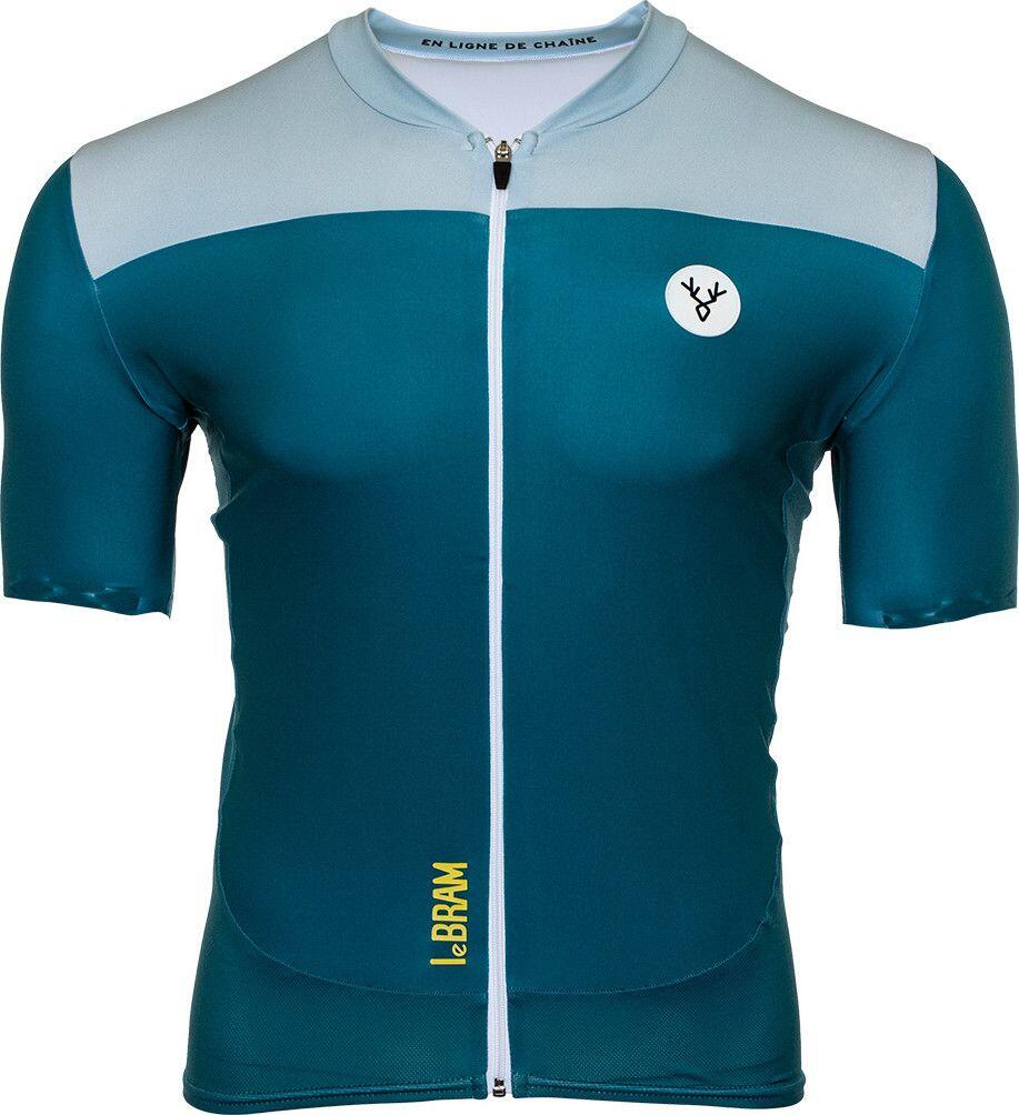 Maillot Manches Courtes LeBram Cenise Turquoise 2/4