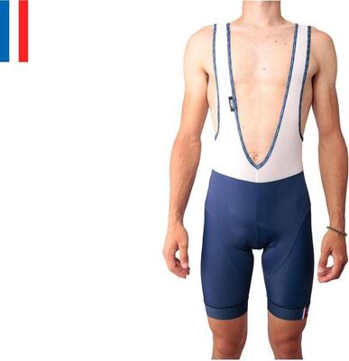 Lebram agnel comp bib shorts blauw