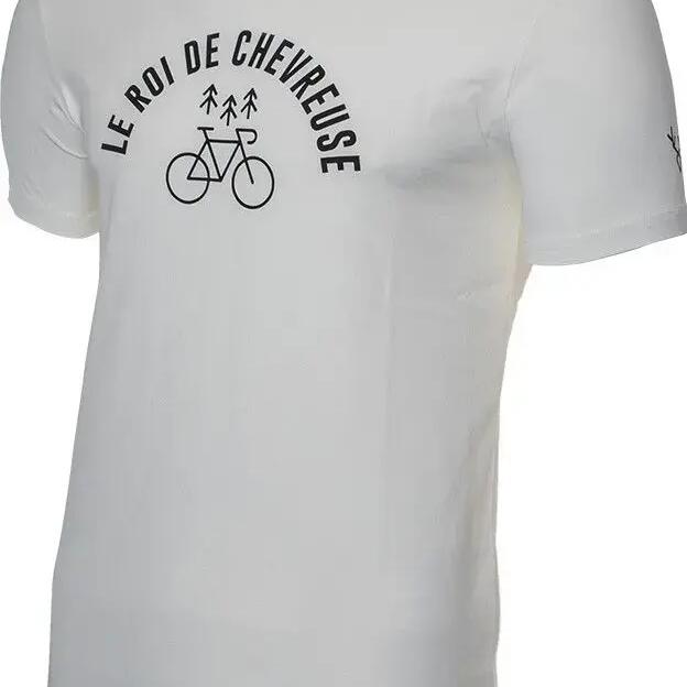 LeBram x Sports d'Époque Roi de Chevreuse T-Shirt Marshmallow White