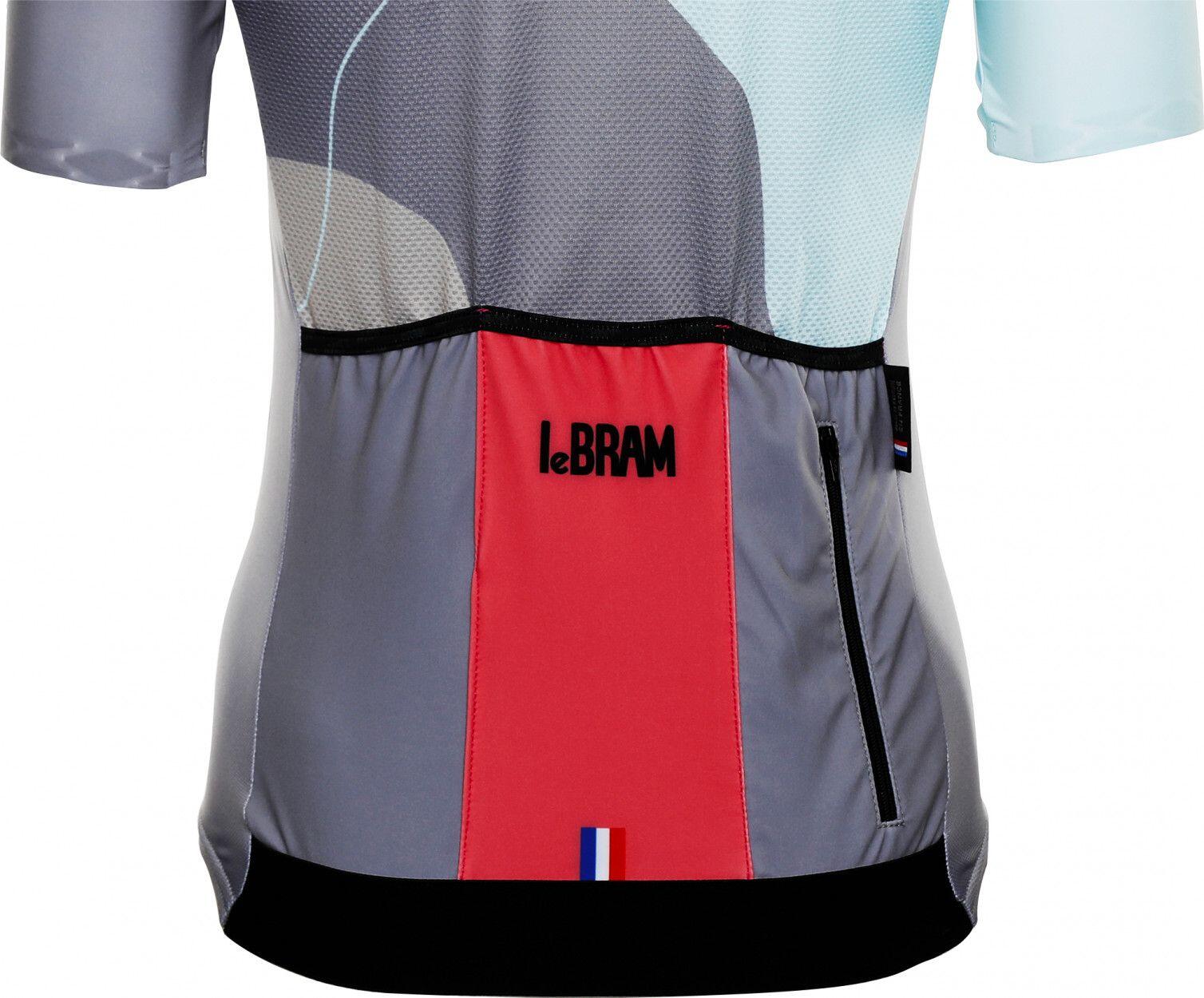 Maglia a manica corta da donna LeBram Testanier Grey Adjusted Fit 4/7