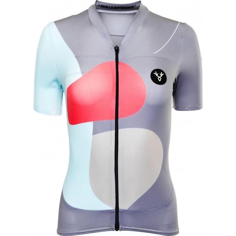 Dames Jersey Korte Mouw LeBram Testanier Grijs Adjusted Fit