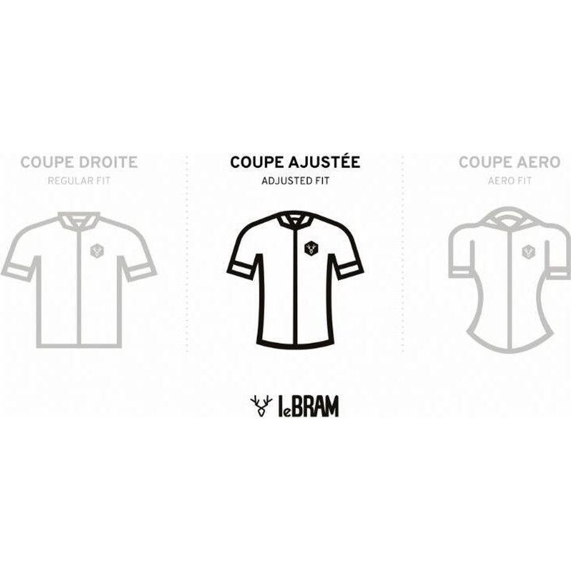 LeBram Izoard Short Sleeve Jersey Sand Adjusted Fit