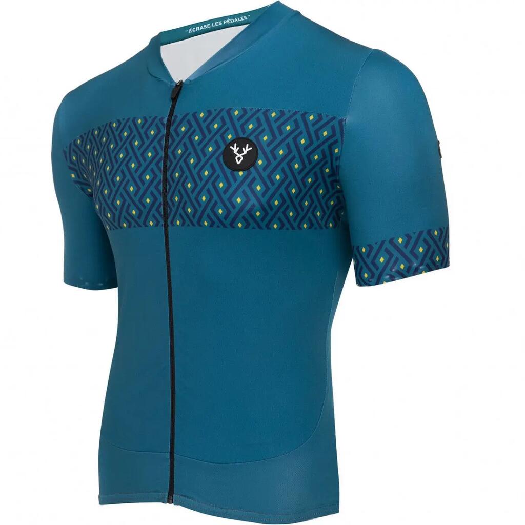 LeBram Luz Ardiden Pelforth Blue Short Sleeve Jersey Adjusted Fit
