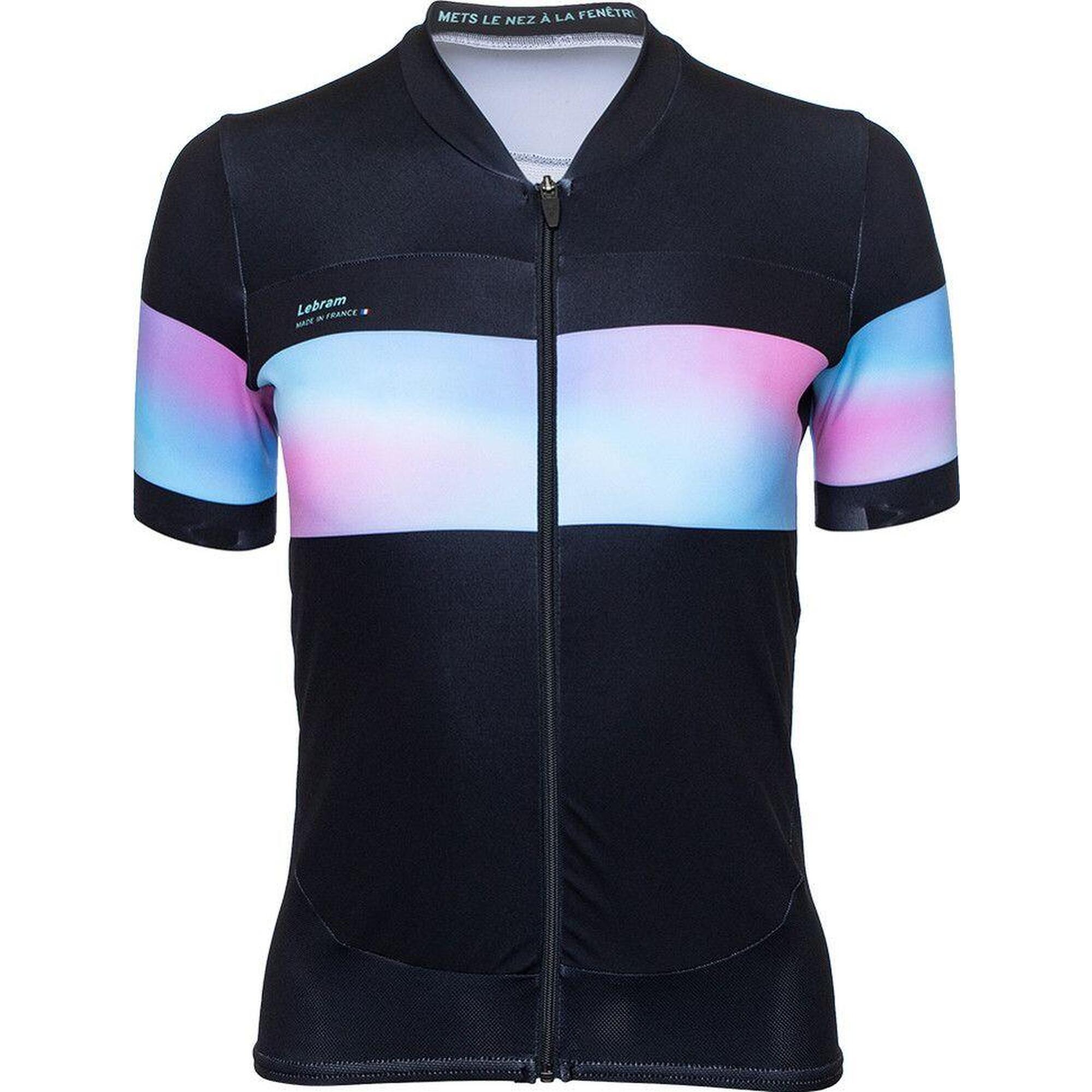 LeBram Maillot Agnès Mujer Manga Corta Negro Crepúsculo