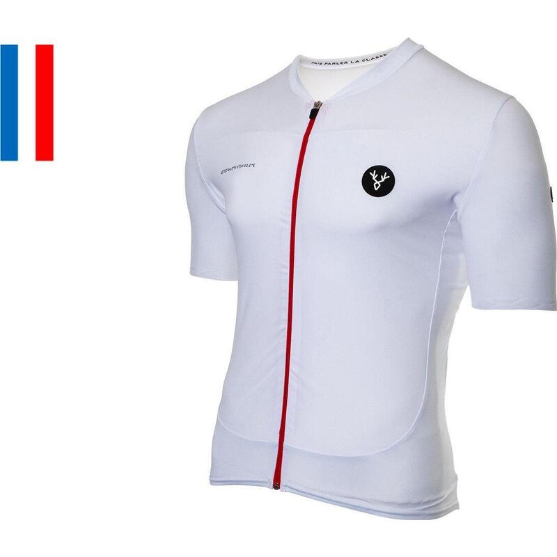 LeBram Galibier Korte Mouwen Jersey Wit