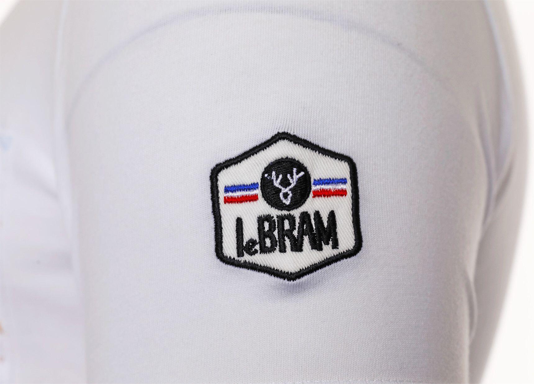 T-Shirt Manches Courtes LeBram Poche Lafaye Blanc 4/4