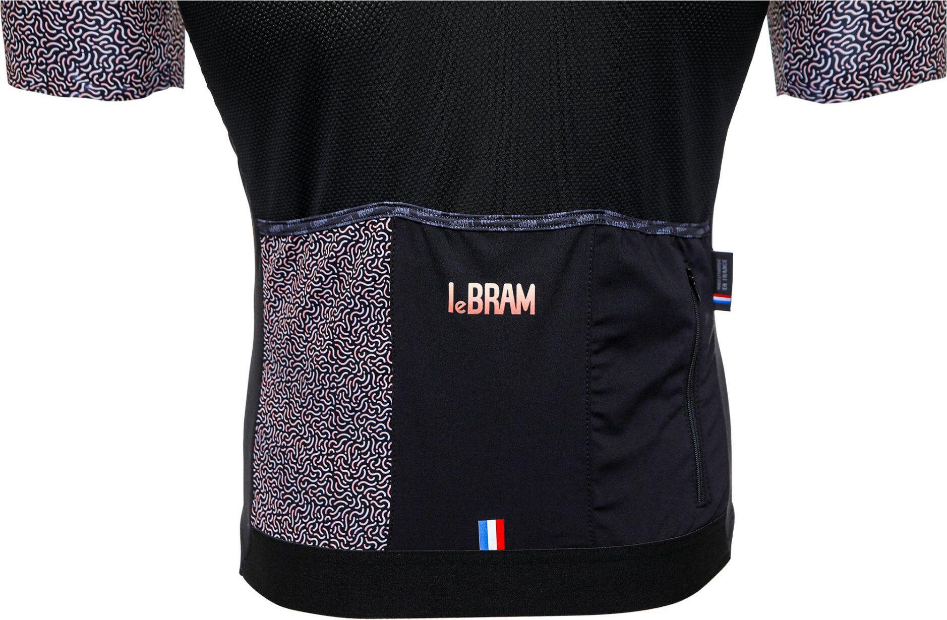 Maillot de manga corta LeBram Aspin Negro Naranja 4/6