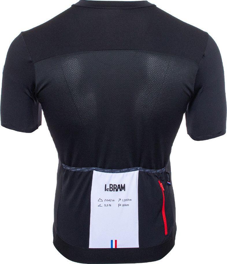 LeBram Galibier Short Sleeves Jersey Black 3/6