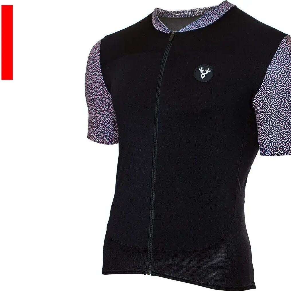 LeBram Aspin Short Sleeves Jersey Black Orange