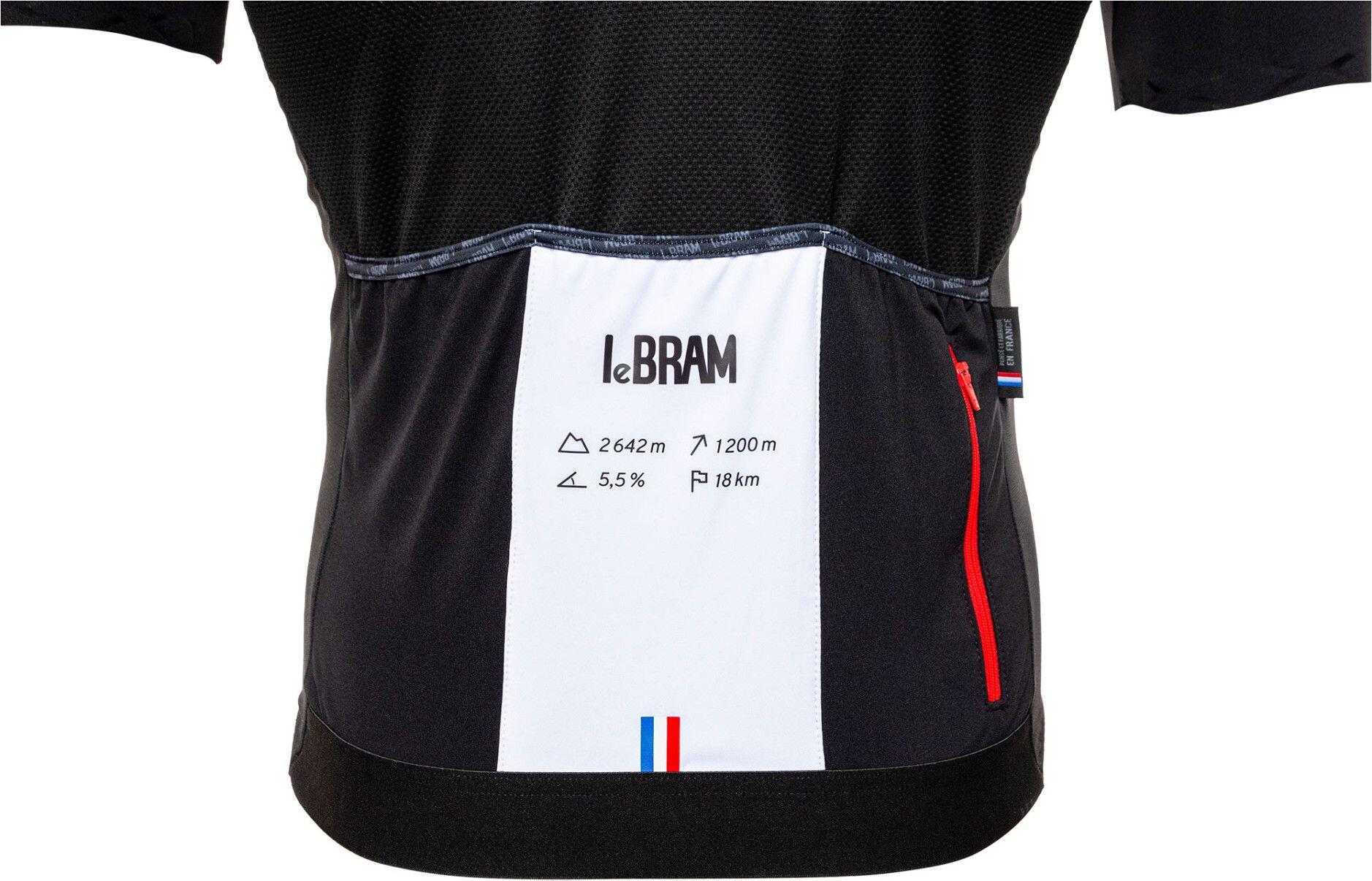 LeBram Galibier Short Sleeves Jersey Black 4/6
