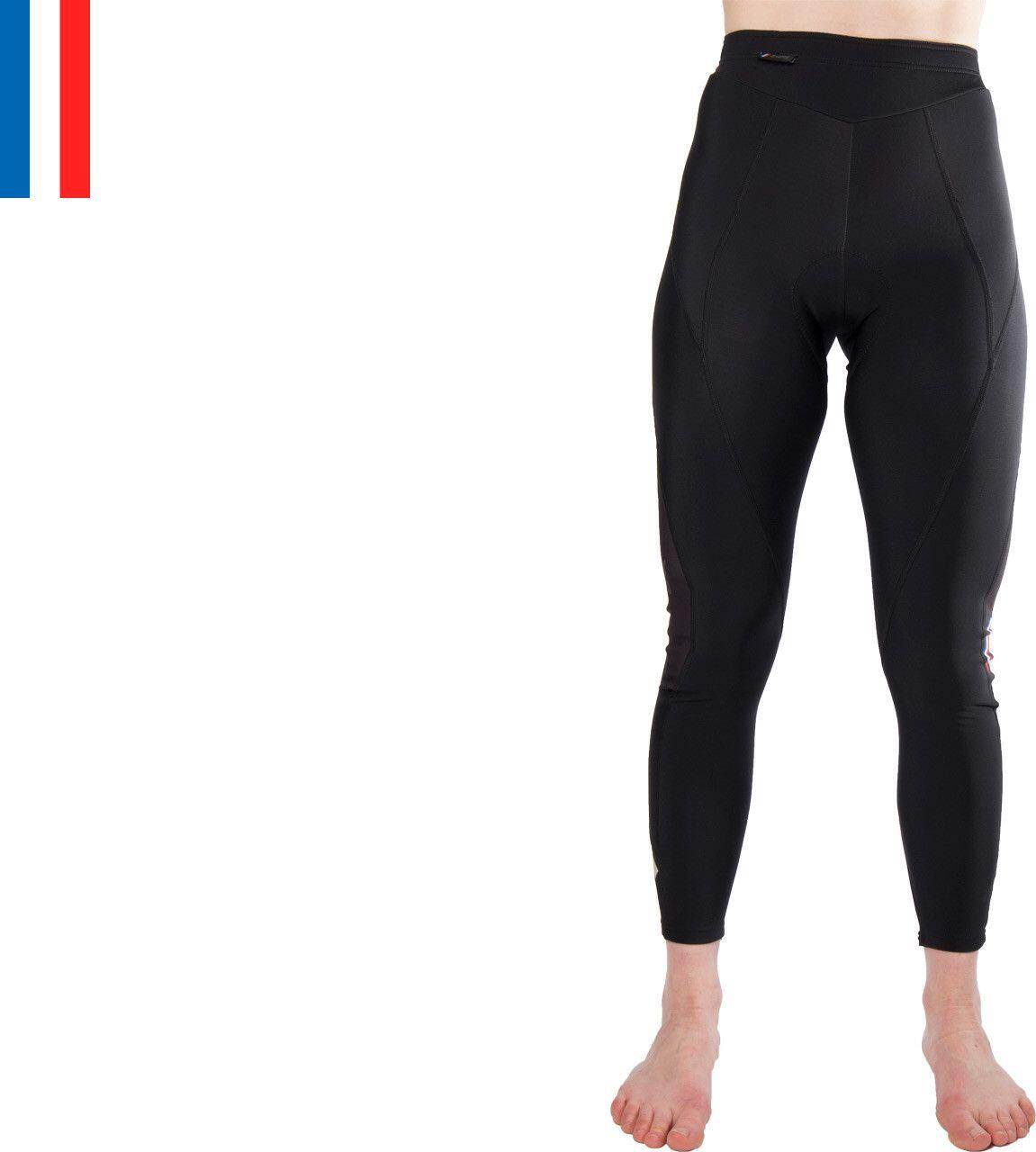 Cuissard Long Sans Bretelles Femme LeBram Iseran Endurance Noir 1/7