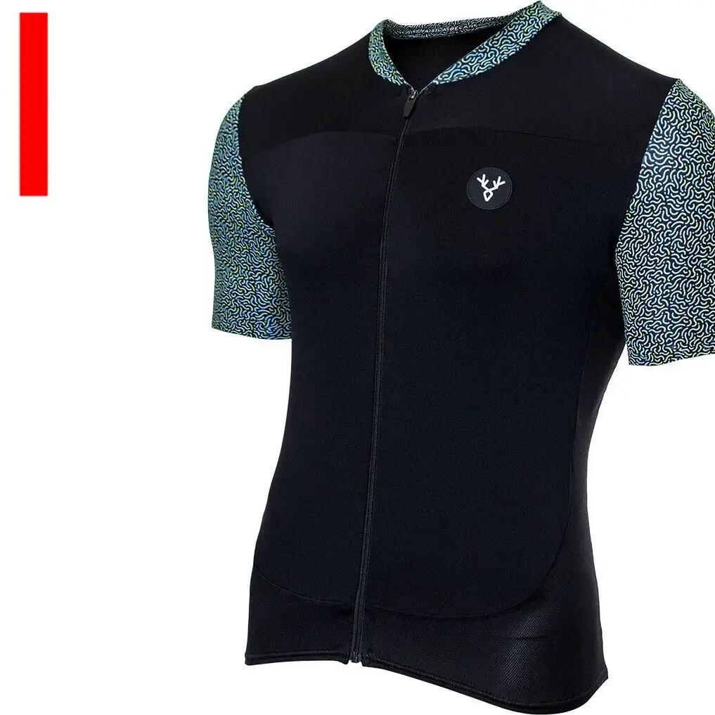 LeBram Aspin Short Sleeves Jersey Black Green