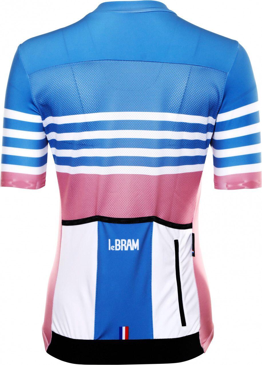 Maillot de manga corta LeBram Tourmalet Ciel para mujer Ajuste 3/7