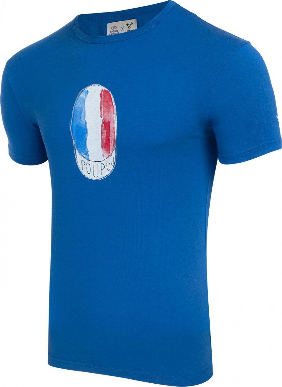 T-Shirt Manches Courtes LeBram & Sport d'Epoque Poupou Victoria Blue / Bleu 1/5