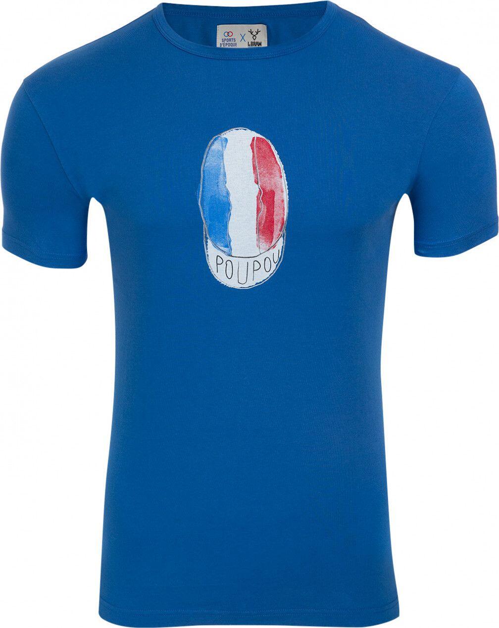 T-Shirt Manches Courtes LeBram & Sport d'Epoque Poupou Victoria Blue / Bleu 2/5