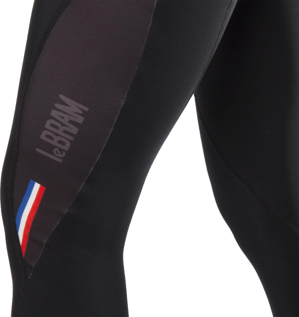 Cuissard Long Sans Bretelles Femme LeBram Iseran Endurance Noir 4/7