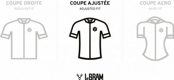 LeBram Short Sleeve Shirt Bordeaux Fitted 6/7