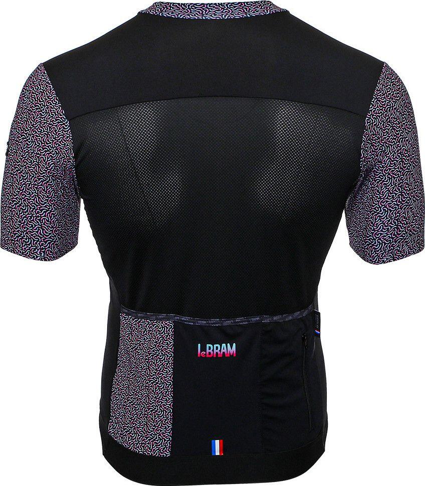 LeBram Aspin Short Sleeve Jersey Black Blue Pink 3/6