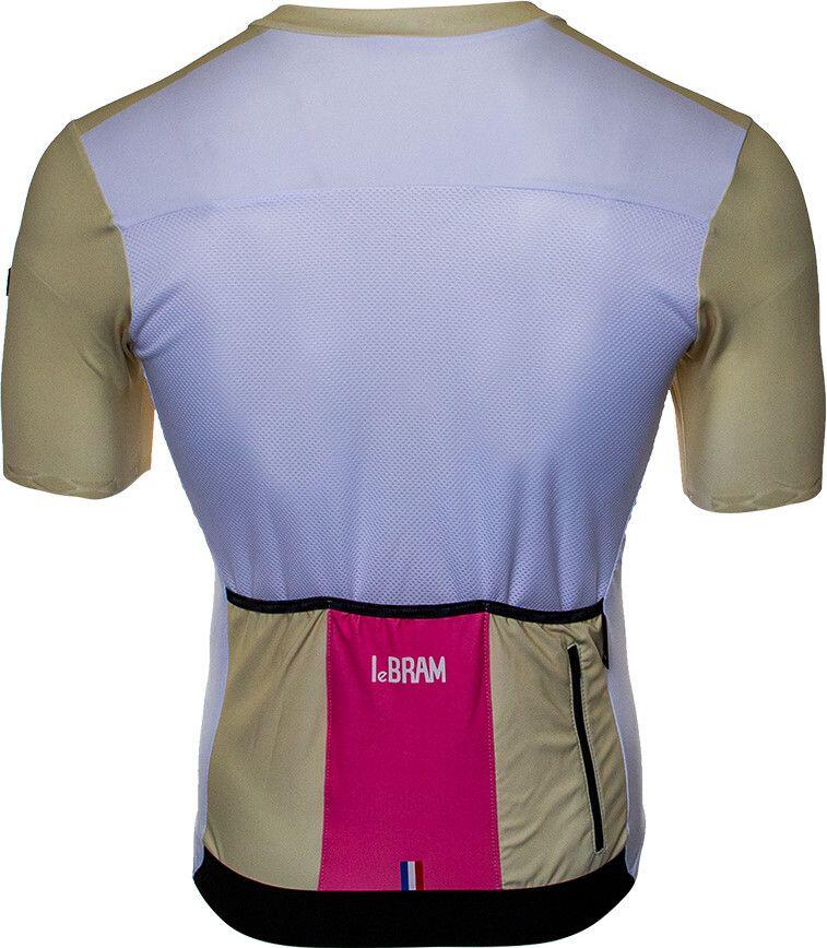 Maillot Manches Courtes LeBram Pas de Peyrol Beige Rose 3/6
