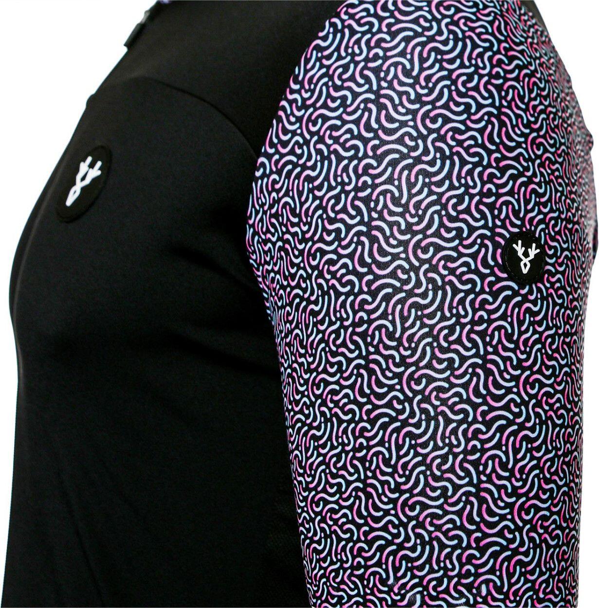 LeBram Aspin Short Sleeve Jersey Black Blue Pink 5/6