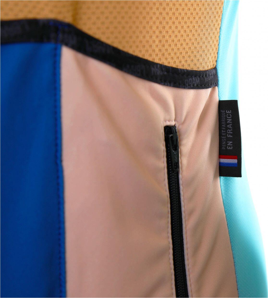 Maillot de manga corta LeBram Aspin Mujer Ajuste Azul 4/7