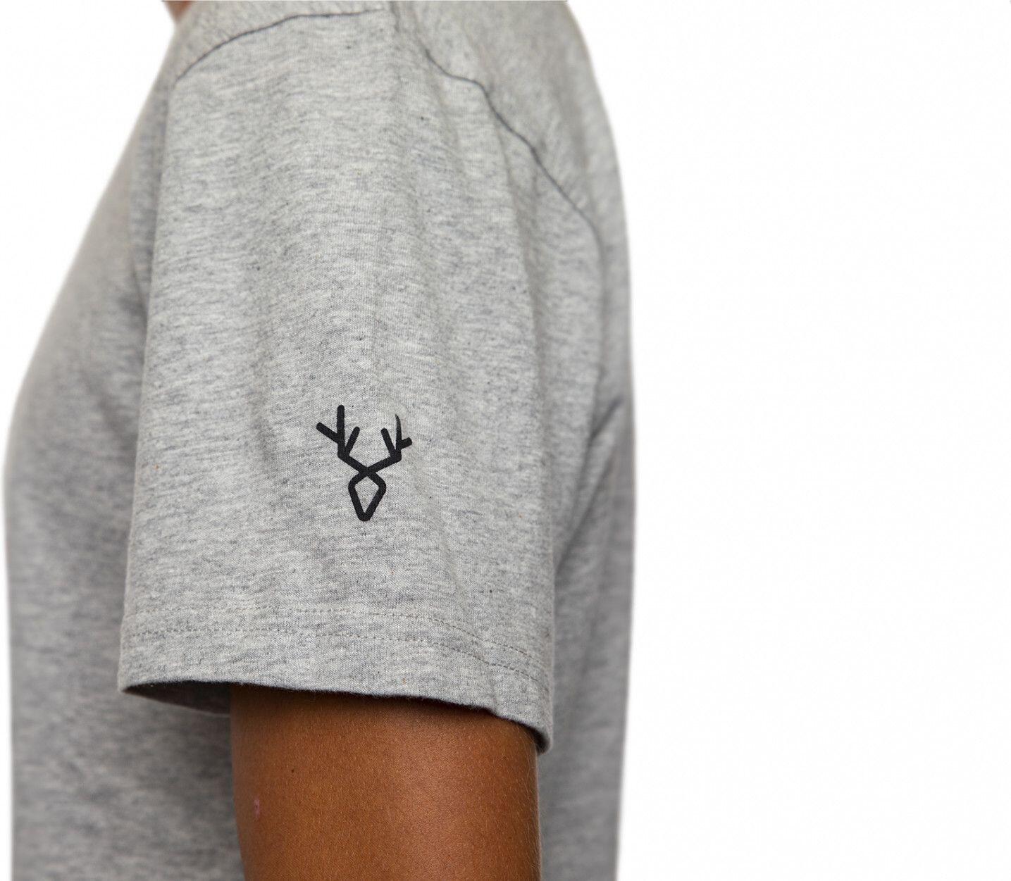 T-Shirt Manches Courtes LeBram X Sport d'Epoque T Tête dans le guidon Gris 5/5