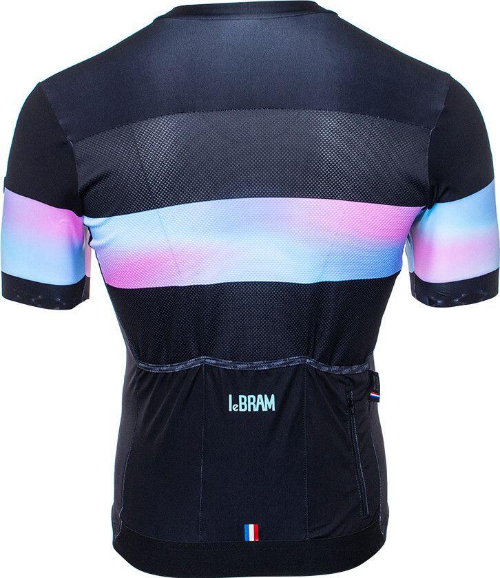 LeBram Agnès Black Twilight Short Sleeved Jersey 3/6