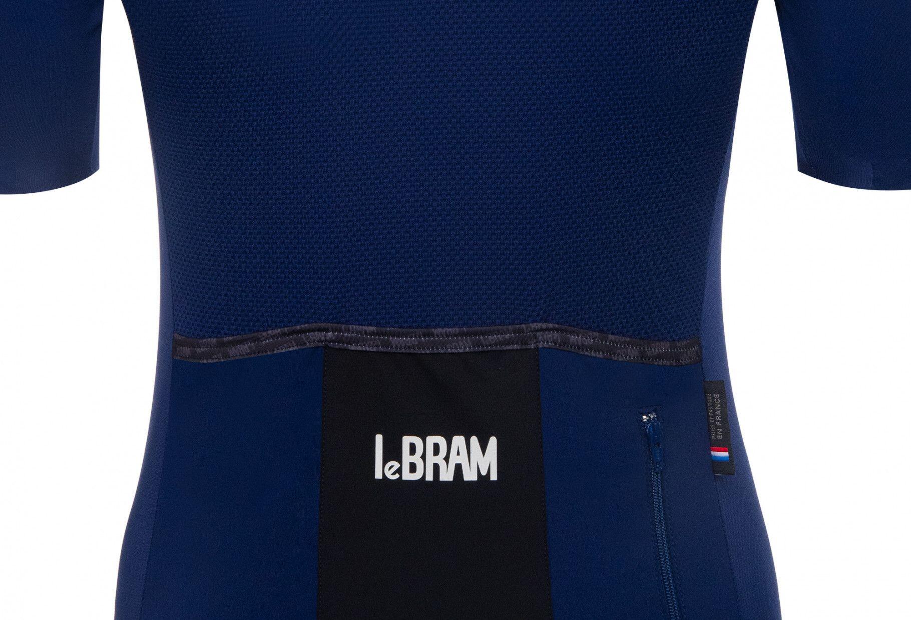 Maillot LeBram Allos de manga corta para mujer azul Tailored Fit 5/7