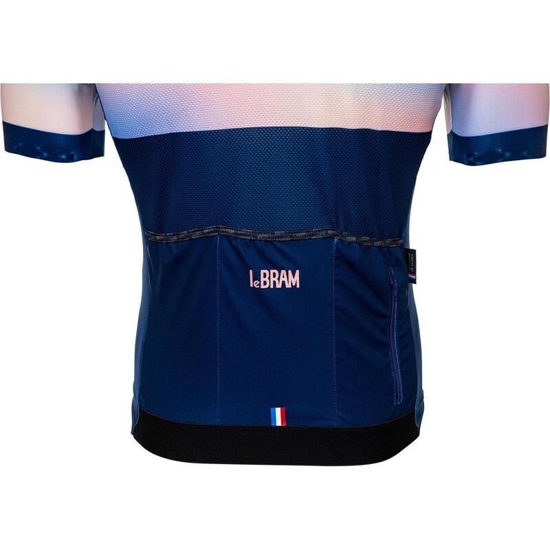 LeBram Agnès Short Sleeved Jersey Navy Aurora